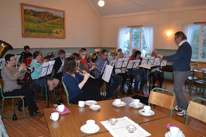 Mandagskaffe på Drogsetmoen 