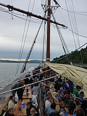 Sosialt samv�r ombord...